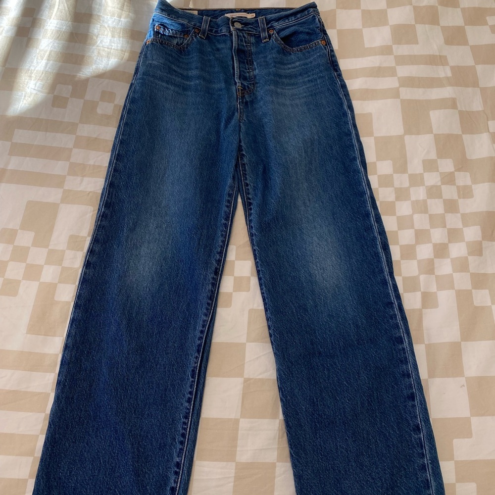 Levi’s ribcage straight ankle